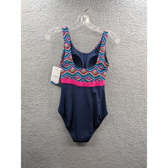 NWT Dolfin Aquashape Women's Moderate Scoop Back Swimsuit sz 6 - Picture 5 of 12